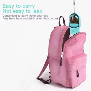 Portable Drinking Water Bottle with <b>Food</b> <b>Container</b> Outdoor Puppy Pet Travel Walking Hiking <b>Dog</b> Water Bottle for <b>Dogs</b> - Product Image 6