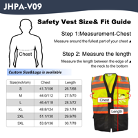 Gilet de sécurité réfléchissant haute visibilité ZUJA avec logo personnalisé, gilet de travail en maille robuste avec bandes argentées de 2 pouces, plusieurs poches