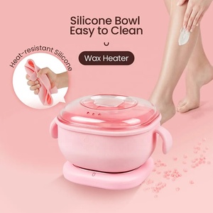 400ML Wax Heater Hair Removal Machine Portable <b>Silicone</b> Wax Warmer - Product Image 2