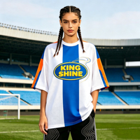 Nouveauté 2026 T-shirt de sport pour femme, coupe oversize, anti-transpiration, séchage rapide, tendance, pour la course, par sublimation