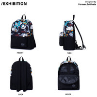 Sac à dos étudiant imperméable à motif dessin animé, nouvelle mode, design patchwork, pour collège, lycée et voyage, avec fermeture éclair – Meilleures ventes