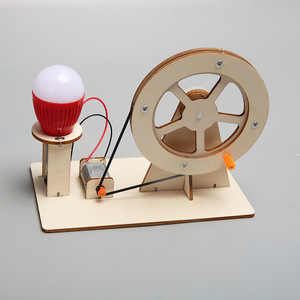 Giocattoli educativi per la scienza e l'educazione fai da te generatore a manovella piccolo pacchetto di materiale per esperimenti scientifici - Product Image 2