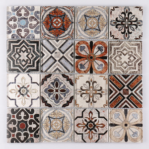 <span class=keywords><strong>Mosaico</strong></span> di vetro del modello del fiore marocchino di stampa a getto d'inchiostro di arte antica <span class=keywords><strong>per</strong></span> il backsplasgh della cucina - Product Image 5