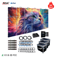 Pantalla LED Gigante para Interiores y Exteriores X500mm 500mm, Panel LED de Alquiler P2.6 P2.9 P3.91 P4.8