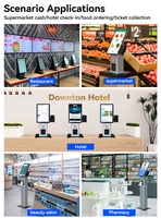 Kiosco de Pago de Café Portátil Usingwin OEM con Interfaz de Paquete Funcional y Accesorios Personalizables para Verificación de Precios