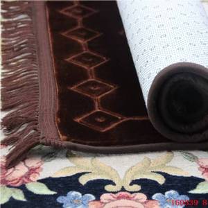 Alfombra de oración islámica portátil, ligera y plegable, tapete de viaje musulmán con diseño floral, adecuada para la oración en casa, picnics y camping. - Product Image 4