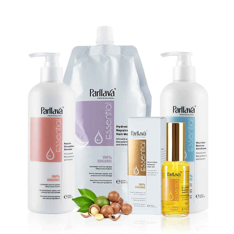 Фирменная торговая марка kooswalla новейшие продукты органическое и натуральное аргановое масло для роста волос шампунь и Кондиционер макадамии