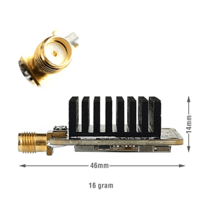 جهاز إرسال فيديو VTX-1G3TE V2 بتردد 1.<span class=keywords><strong>2</strong></span> جيجاهرتز و1.<span class=keywords><strong>3</strong></span> جيجاهرتز، قوة 2000 مللي واط، 9 قنوات، تحكم بلاستيكي للطائرات بدون طيار طويلة المدى مع VTX 6-36 فولت - Product Image 6