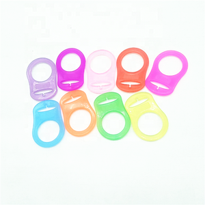 Anillo de silicona para chupete de bebé, anillo de silicona para dentición - Product Image 1
