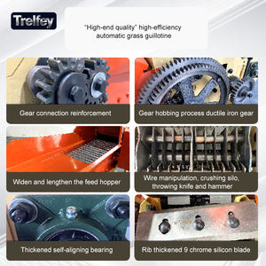 <span class=keywords><strong>Picadora</strong></span> Industrial de Ensilaje y Forraje, Tolva de Alimentación de 1.5M con Sistema de Cinta Transportadora para Operaciones de Procesamiento Continuo - Product Image 6