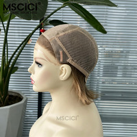 Perruque 13x4 HD transparente en cheveux vierges européens, lisses naturels, blond clair, 100% cheveux humains, 14-26 pouces