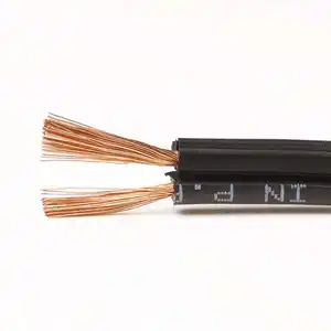 300V/500V SPT-1 0.3mm2X2C(22/2) awg câble en vrac câble d'extension électrique en gros bobine fils cordon de lampe