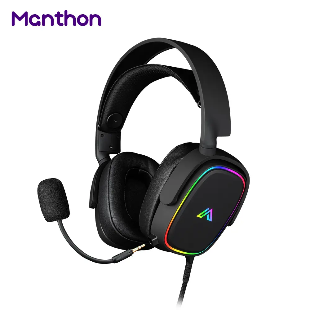 Guangzhou Good Quality Headphones Headset With Lights For PC Gaming