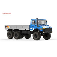 Crossrc EMO X6 Big Hippo, Escala 1/8, Todoterreno, 4x4, sin Escobillas, RTR, Crawler RC, Modelo de Coche de Control Remoto con Metal CNC para Adultos