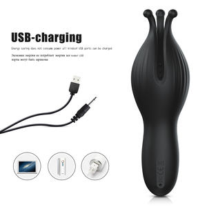 Vibratore per Pene Maschile, Masturbatore Automatico con Ritardo, Ricaricabile USB, 10 Velocità di Vibrazione, Impermeabile, in Lattice, per Adulti - Product Image 5