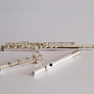 Flauto Professionale a 17 Fori Placcato Argento - Strumenti per Esibizioni sul Palco - Product Image 4