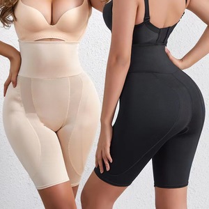 Faja Moldeadora de Cintura Alta para Mujer, Panty Acolchado con Realce de Glúteos y Cadera, Faja Levanta Glúteos, Shorts de Control - Product Image 1