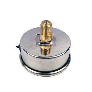 High <strong>Pressure</strong> 250bar Turbo <strong>Pressure</strong> <strong>Gauge</strong> Diameter 63mm Stainless Steel Oil <strong>Filled</strong> <strong>Pressure</strong> <strong>Gauges</strong> Base Copper 1/4'Thread - Product Image 3