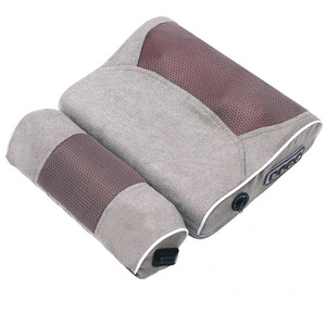 Masseur de cou avec chaleur et pétrissage pour soulager le cou, les épaules, la taille et le dos, oreiller de massage électrique à brancher, modèle standard - Product Image 1