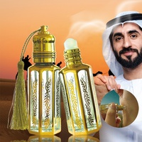 Vente chaude Raisin Citron Menthe Gingembre Noix De Muscade Jasmin Encens Cèdre Boisé Arôme Dubaï Arabe 12ml Huile De Parfum Roll-on pour Hommes