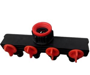 Adaptateur de <span class=keywords><strong>robinet</strong></span> universel à prise facile, répartiteur de <span class=keywords><strong>tuyau</strong></span> réglable 1 à 4 sorties avec vanne <span class=keywords><strong>d</strong></span>'arrêt pour l'irrigation - Product Image 2