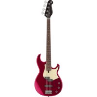 YAMAHAS BB434 Rouge Métallisé, Basse Électrique 4 Cordes pour Débutants et Performances Professionnelles.