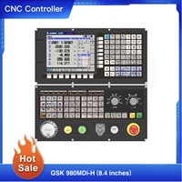 Controlador CNC de 5 Ejes GSK 980MDi-V para Fresadoras y Taladradoras, Codificadores Absolutos de Alta Precisión (0.1um), Función CAM en Línea