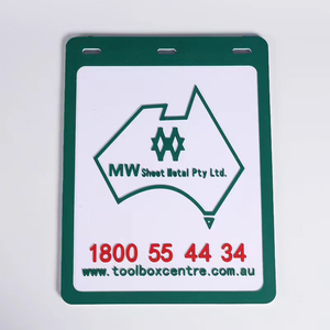 Protetor de Lama de Borracha Personalizado de Boa Qualidade para Caminhão com Seu Logo Acessórios para Caminhão Protetores de Lama PVC 24x30 Polegadas - Product Image 3