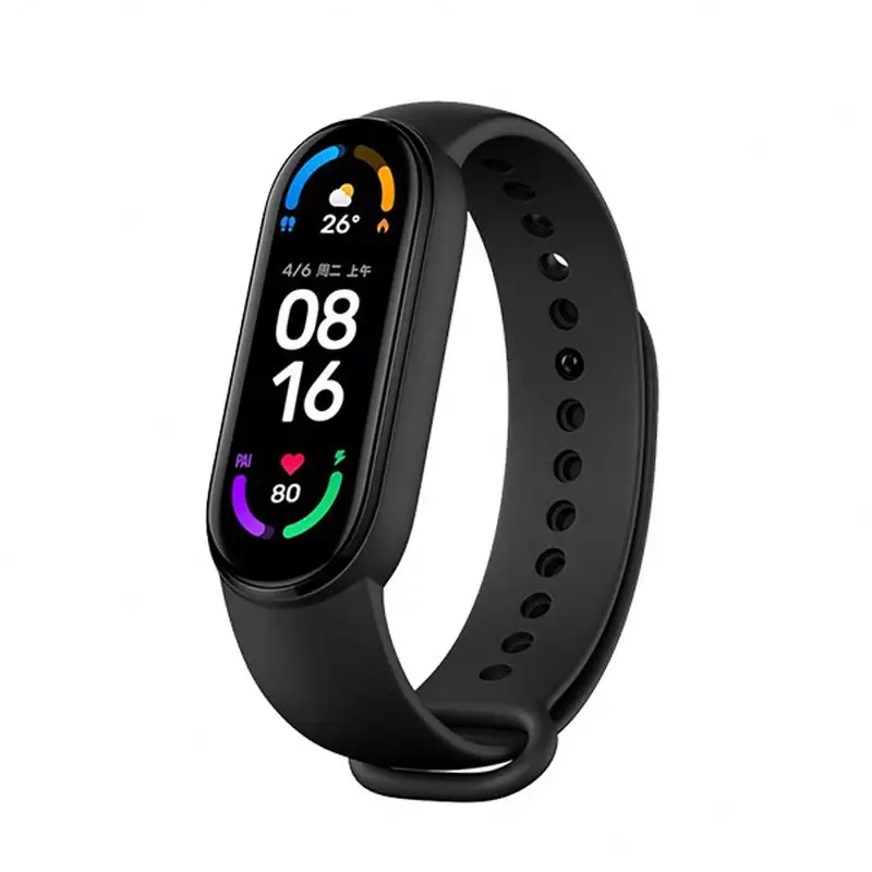 New Mi Band 7 Fitness Waterproof Bracelet Tracker Original Smart Sports Wristband Heart Rate Monitoring Mi Band 5 6