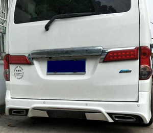 Parachoques Delantero/Trasero Runze para NV200, Material ABS, Faldones Laterales, Rejilla Negra, Montaje con Tornillos, Ajuste Universal, 1 Año de Garantía - Product Image 3