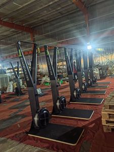 Commercial Gym Indoor Ski Training Very Erg <strong>Machine</strong> Fitness Workout Air Ski - Product Image 6