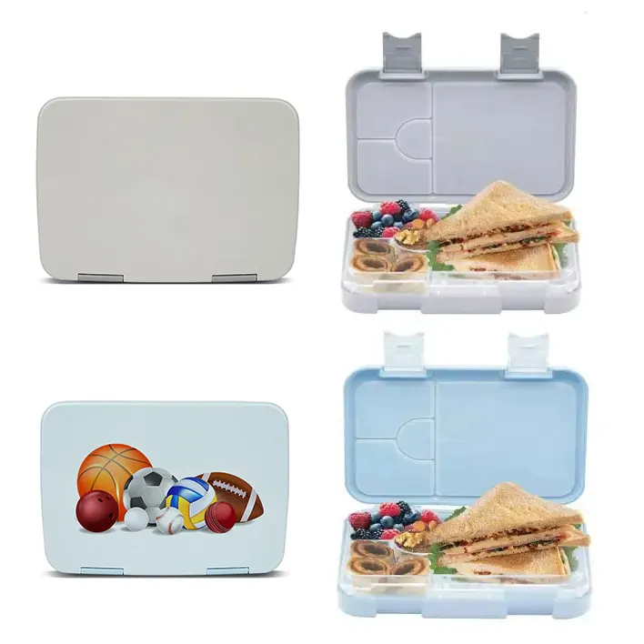 home storage & organization lonchera plastic storage box kitchen and home bento lunch box for kids Food container Eco-friendly