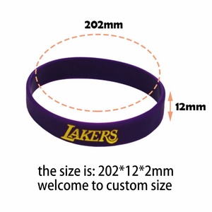 Bracelet en silicone personnalisé Youmigift pas cher pour le sport et la remise en forme, bracelet promotionnel personnalisé - Product Image 4