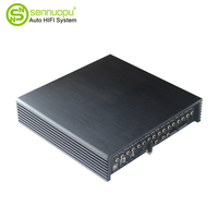 Amplificateur de puissance pour voiture RTS Sennuopu 14 CH avec DSP 16 CH, audio de classe AB et classe D