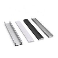 Bas prix oem cnc profils d'usinage couleur personnalisée profilé en aluminium anodisé escalier étape éclairage bande led