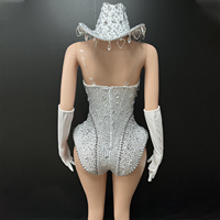 Novance Y4024 Fabricants de vêtements personnalisés, combinaisons scintillantes pour femmes, strass, sexy, courtes, vêtements de scène, tenue de club