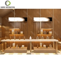 Présentoir de parfum élégant Présentoir de parfum Vitrine d'affichage de parfum pour meubles de parfumerie de magasin de détail