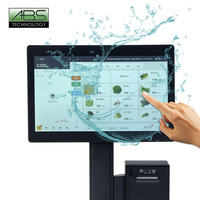 Báscula Electrónica POS Todo en Uno ABS ABS500 con Pantalla Táctil Capacitiva, Windows 10, Wi-Fi 6, Bluetooth 5.2, Negra, 1 Año de Garantía