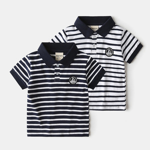 Chemises POLO en coton pour garçons, personnalisables, multicolores, respirantes, en gros, provenant d'un fournisseur chinois - Product Image 2