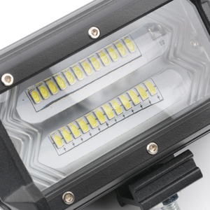 Đèn pha LED NUYEER 5 inch 72W, chùm sáng rộng, màu vàng, dùng làm đèn chiếu xa, đèn sương mù, đèn làm việc cho xe tải, xe địa hình, xe Jeep, ATV, UTV, SUV - Product Image 5