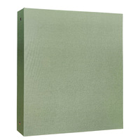 Carpeta de almacenamiento de tamaño carta Carpeta de archivos A4 Carpeta de doble bolsillo A4 A5 A6 Cubierta de papel de PVC Cuaderno Diario Planificador Plástico PP