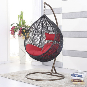 Chaise suspendue d'intérieur/extérieur en rotin pour deux personnes, style Jhula, idéale pour jardin et patio – Meilleure vente à prix abordable - Product Image 6