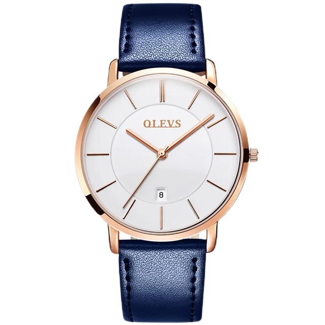 Cost-effective Minimalist Watches OEM Customize Private Label 5869 Men's Watches Wrist Leather Wristwatch Quartz Watch for Men