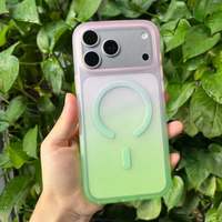 Coque de téléphone magnétique antichoc mate avec bouton IA pour iPhone 18 Pro Max et iPhone 18 Pro, avec fonction de synchronisation des couleurs