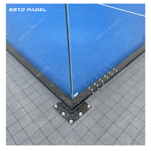 SSTD <span class=keywords><strong>Padel</strong></span> Super Panoramique Vue Complète Luxe Extérieur Intérieur Tennis Paddle Courts Cancha De <span class=keywords><strong>Padel</strong></span> Chine <span class=keywords><strong>Padel</strong></span> Court - Product Image 4