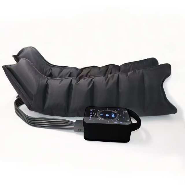 Leg and Foot Massager Boot Air Compression Pressure Recovery System Therapy Leg Compression Recovery Boots for Sports