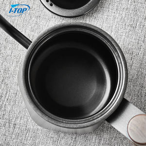 コーヒーケトル,ブラックグースネックコーヒーケトル,プレミアムウッドノブとハンドル醸造 - Product Image 4