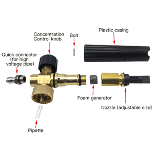 Produits d'entretien automobile haut de gamme, kit de pistolet de lavage de <span class=keywords><strong>voiture</strong></span>, <span class=keywords><strong>canon</strong></span> <span class=keywords><strong>à</strong></span> <span class=keywords><strong>mousse</strong></span> pour le lavage de <span class=keywords><strong>voiture</strong></span> - Product Image 2