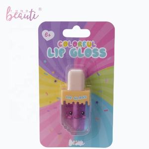 Ensemble de maquillage pour enfants en plastique mignon avec brillant à lèvres, jouets de beauté écologiques non toxiques pour filles - Product Image 5