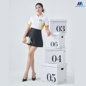 Nouvel arrivage de polo unisexe à manches courtes pour tous les âges Made in Vietnam - Product Image 3